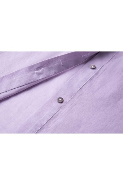 Cool Breathable Cotton And Linen Shirt