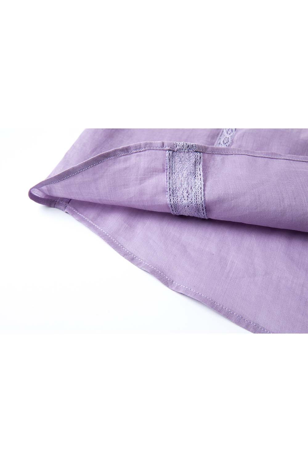 Cotton And Linen Blend Loose Shirt