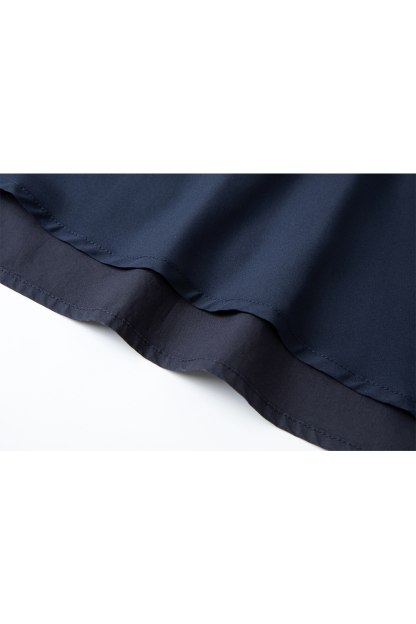 Solid Loose Cotton Dress