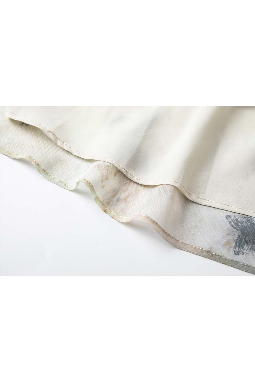 U-Neck Butterfly Suspender Dress