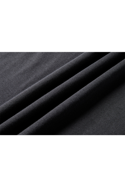 Round Neck Raglan Solid Color T-Shirt