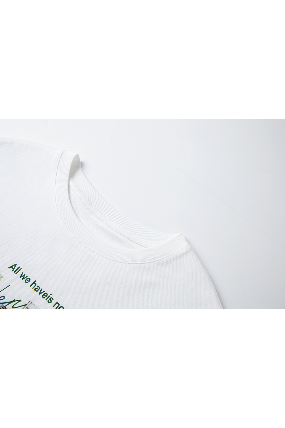Pure Cotton Time Print T-Shirt