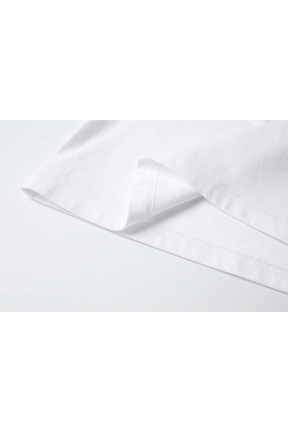 Pure Color V-Neck Casual T-Shirt