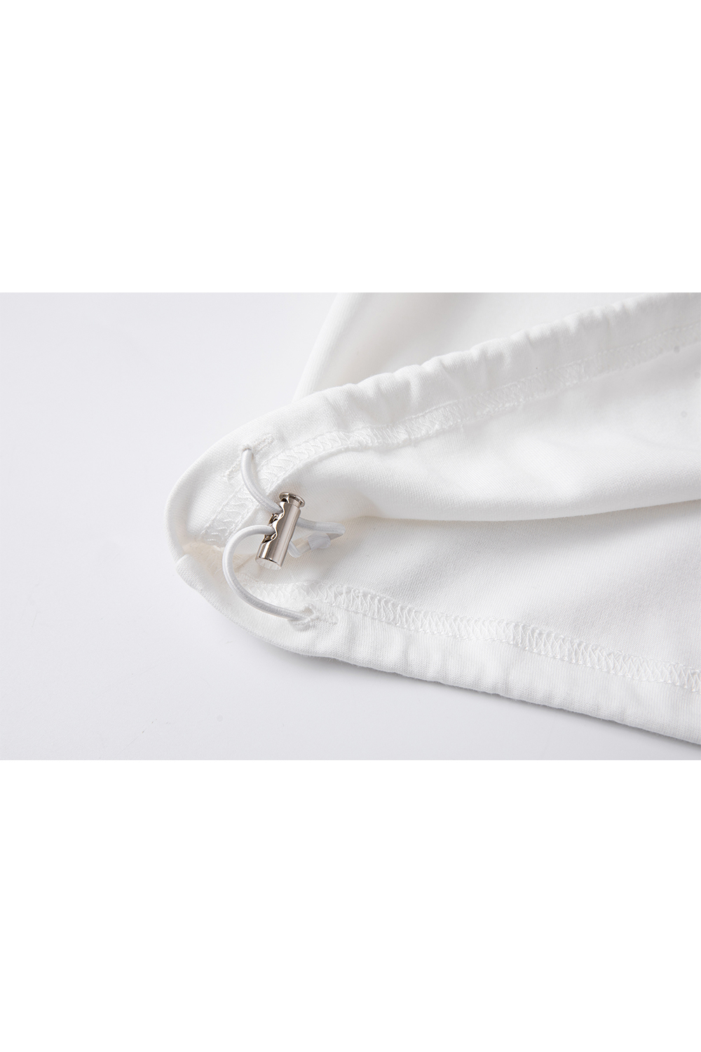 Hollow Puff Sleeve Short T-Shirt