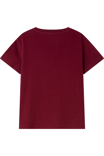 Round Neck Printed Loose T-Shirt