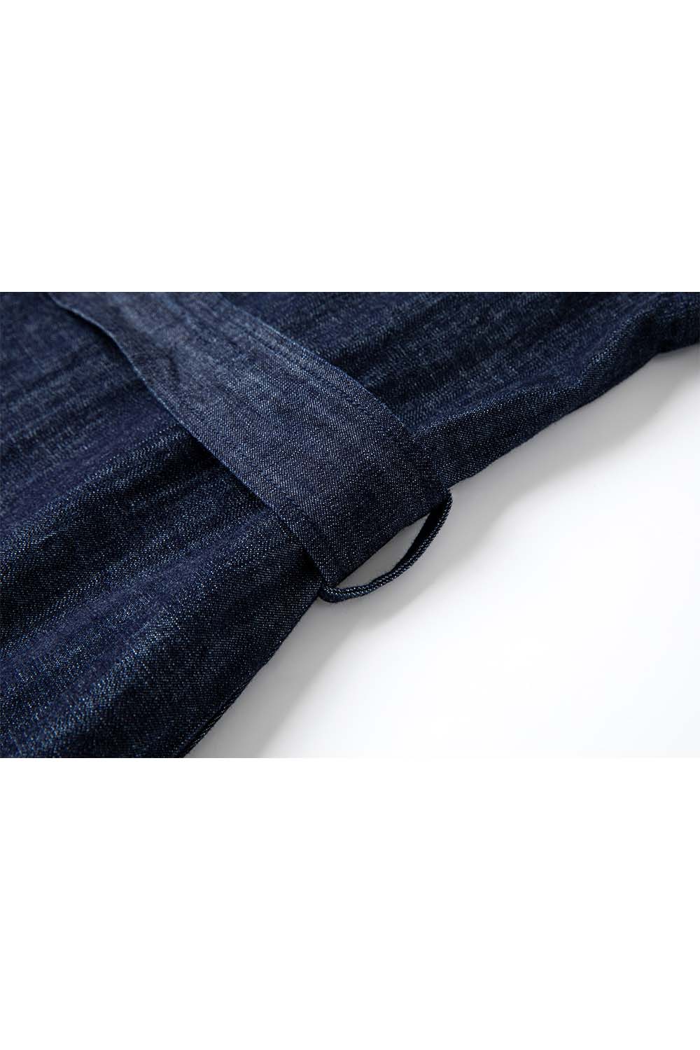 100% Cotton Contrast Denim Dress