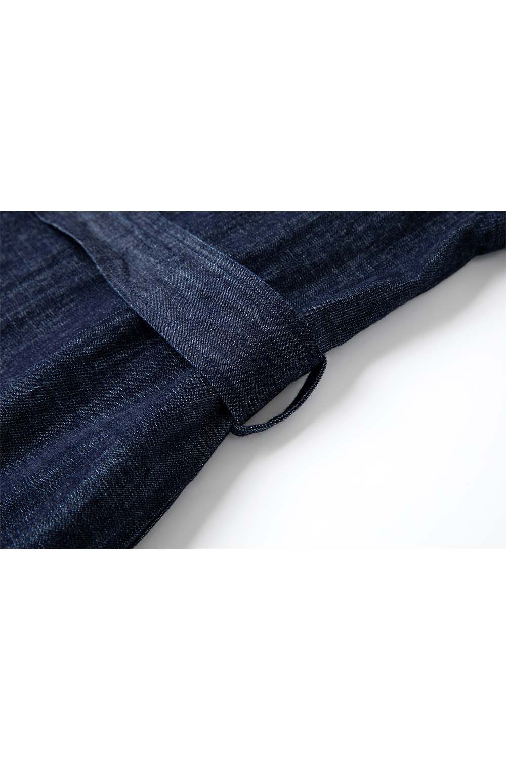 100% Cotton Contrast Denim Dress