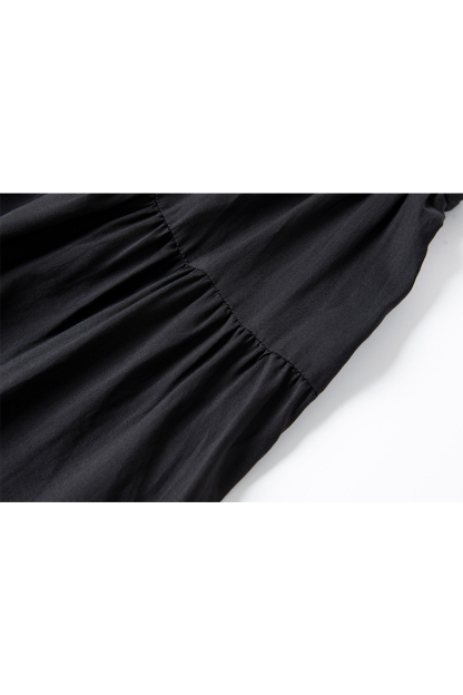 Minimalist Style Patchwork Skirt