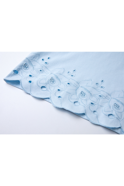 Soft Lace Long-Sleeved T-Shirt