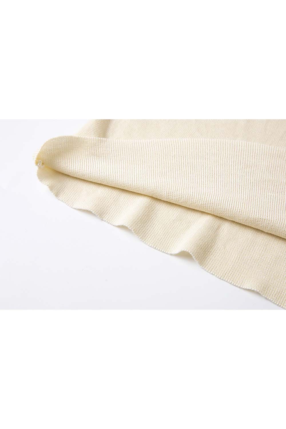 100% Lyocell Sleeveless Swing Collar Knitted Sweater