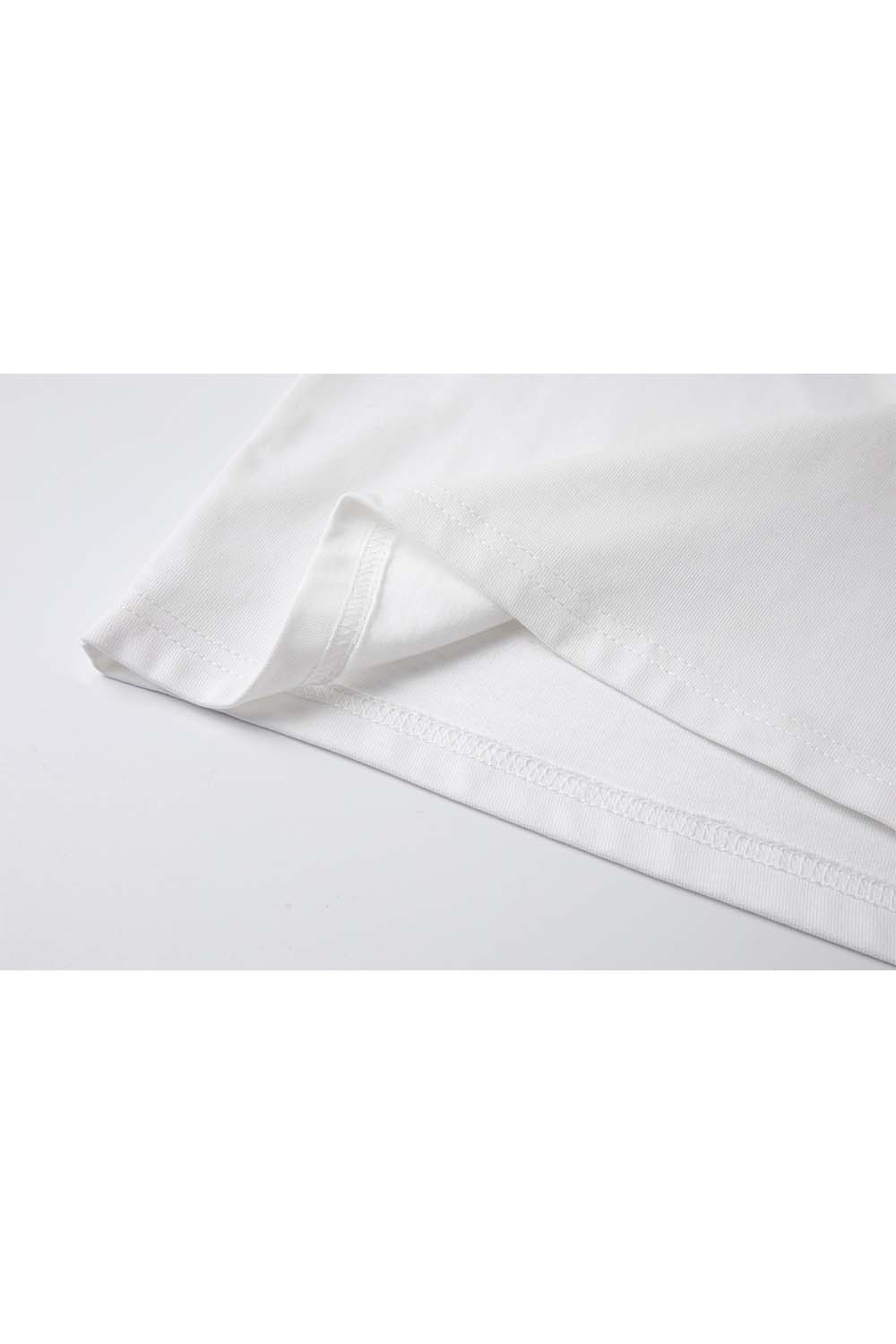 100% Cotton Butterfly Hollow T-Shirt