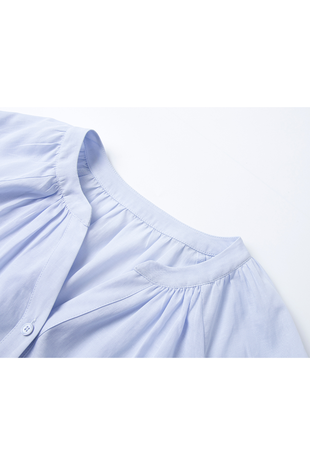 French Hollow Embroidered Shirt