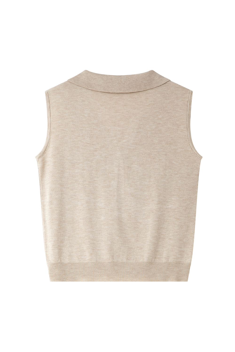 Lapel V-Neck Sweater