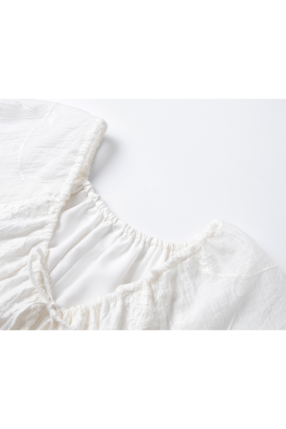 Embroidered Texture Dress