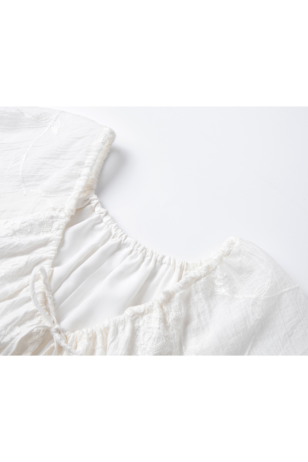 Embroidered Texture Dress