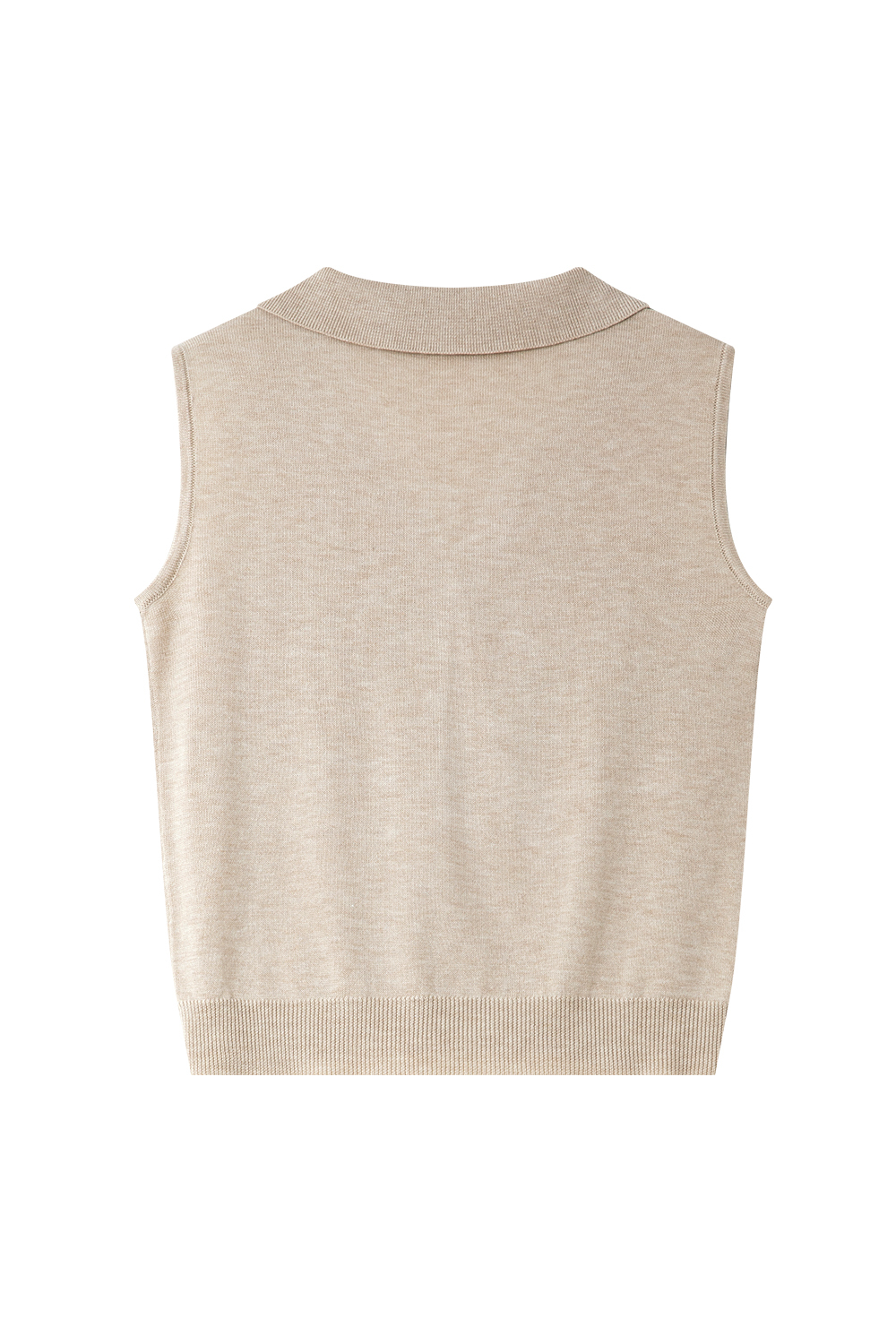 Lapel V-Neck Sweater