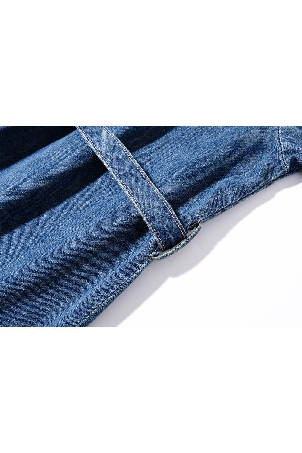 Cotton Loose Denim Dress