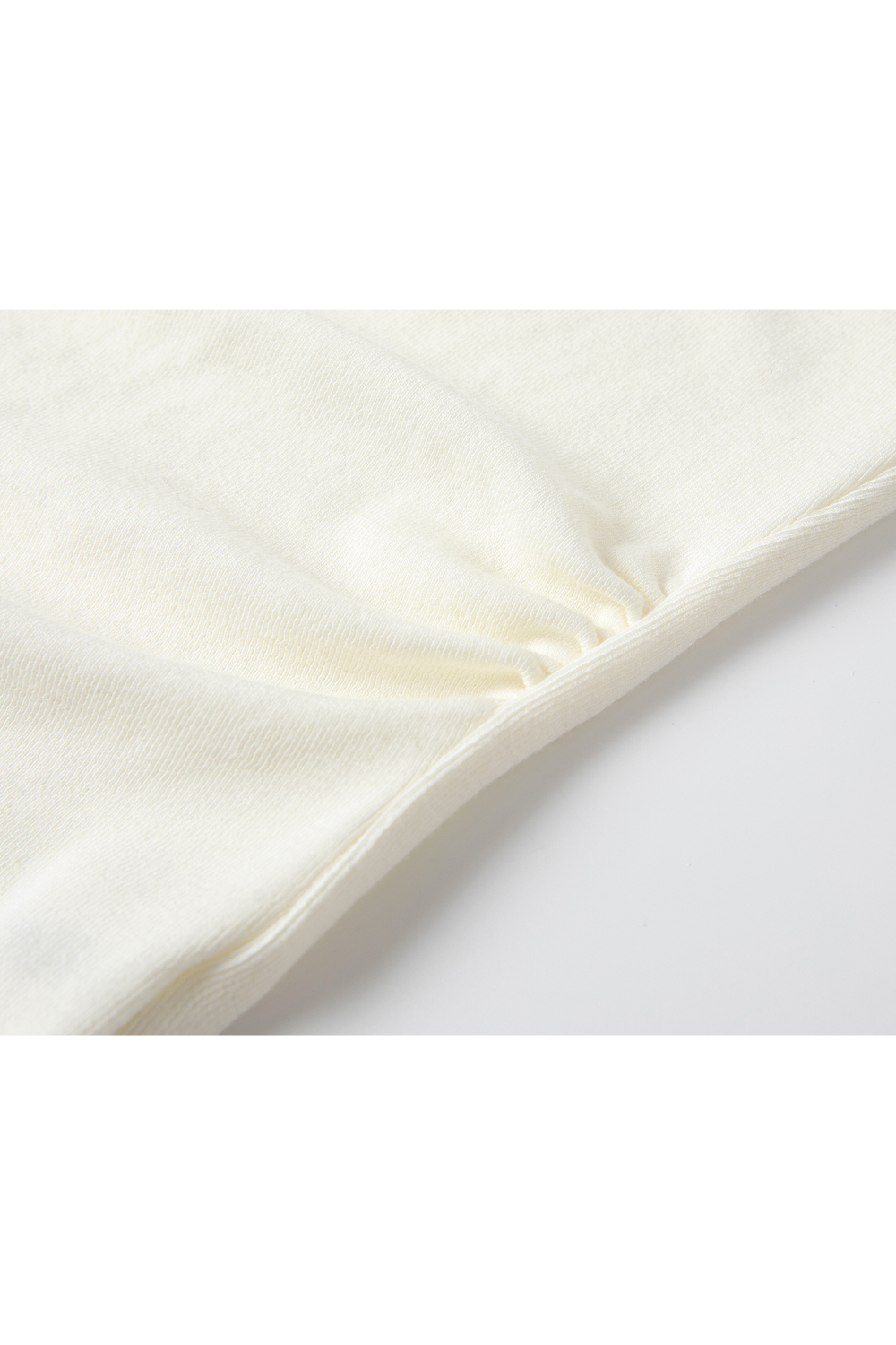 Simple Knotted Long-Sleeved T-Shirt