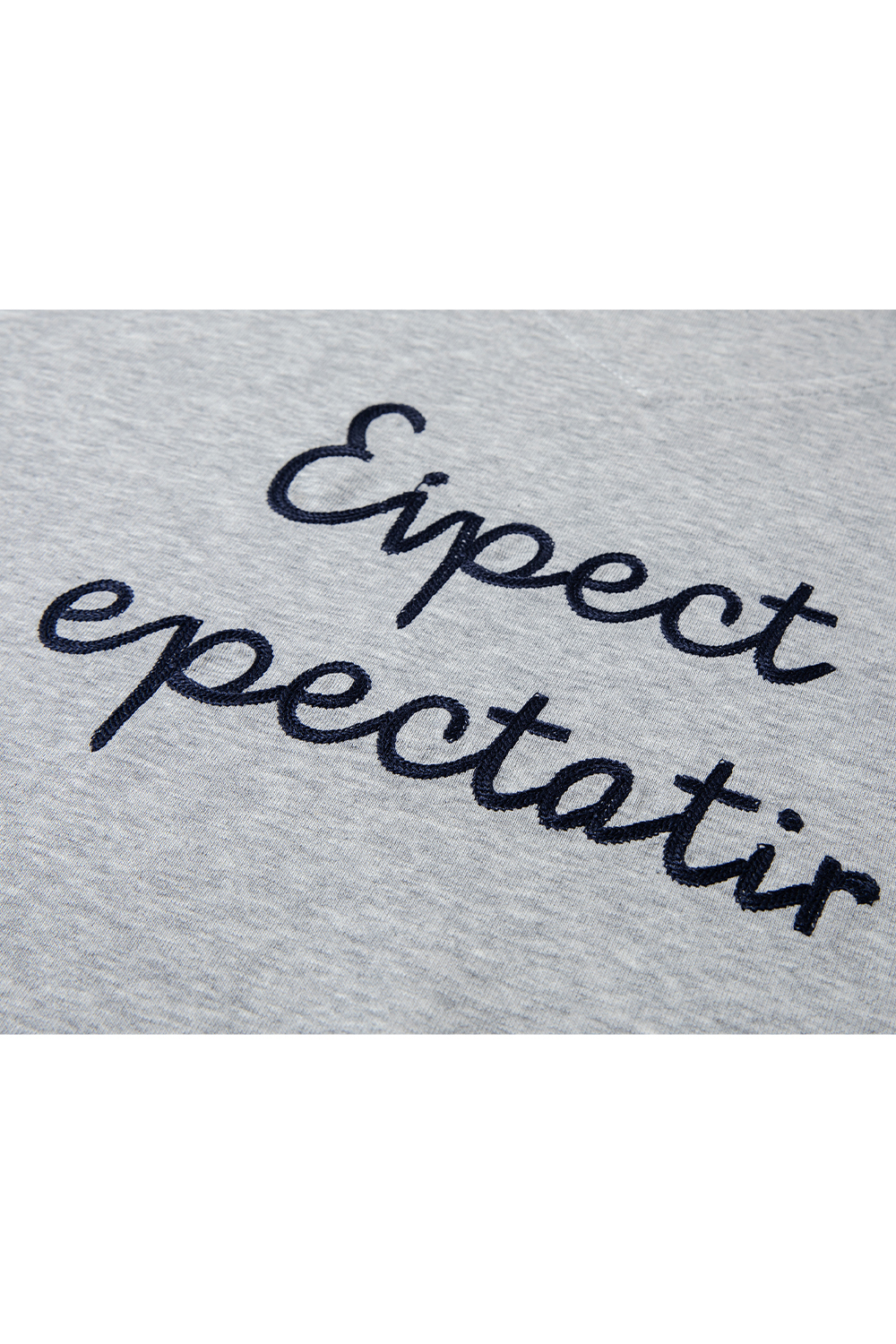 Simple Style Letter Embroidered Sweatshirt