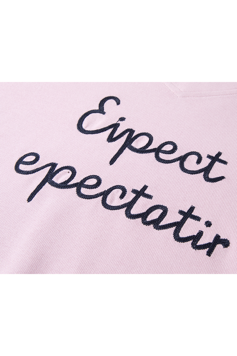 Simple Style Letter Embroidered Sweatshirt