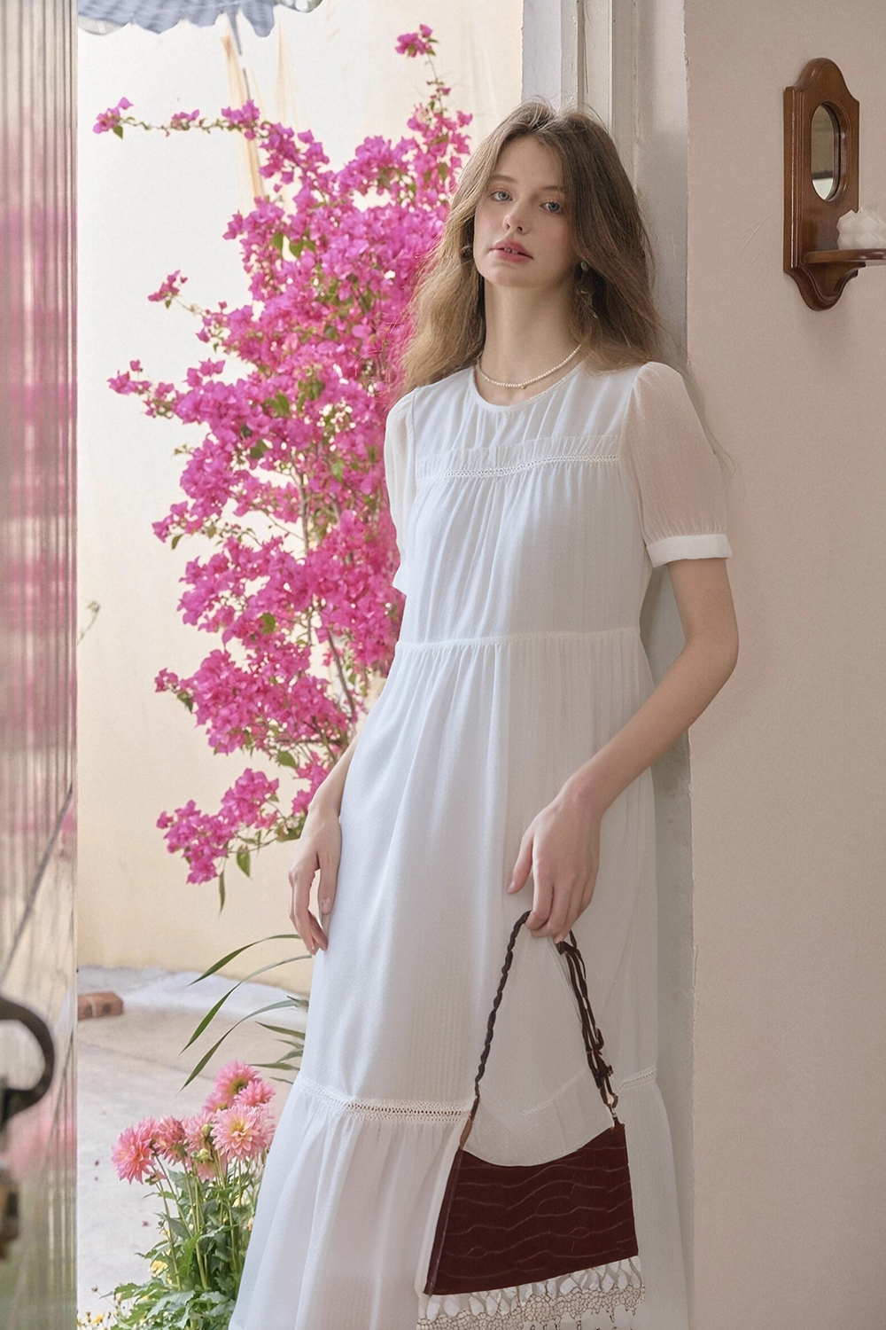 Solid Color Casual Loose Dress