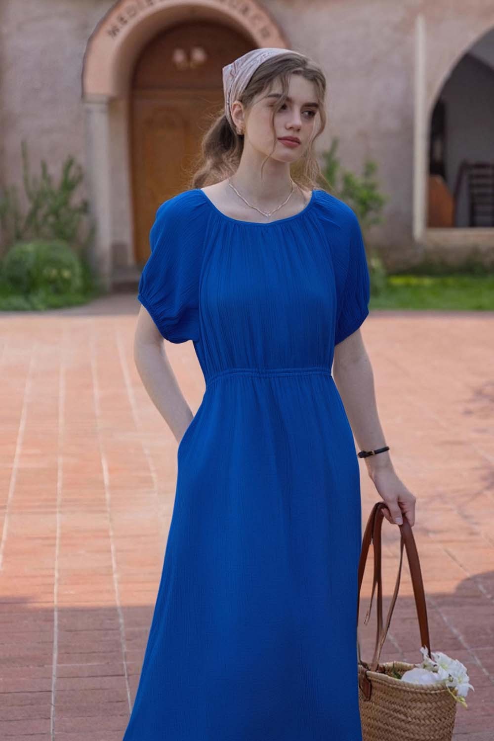 Casual Loose Chiffon Dress