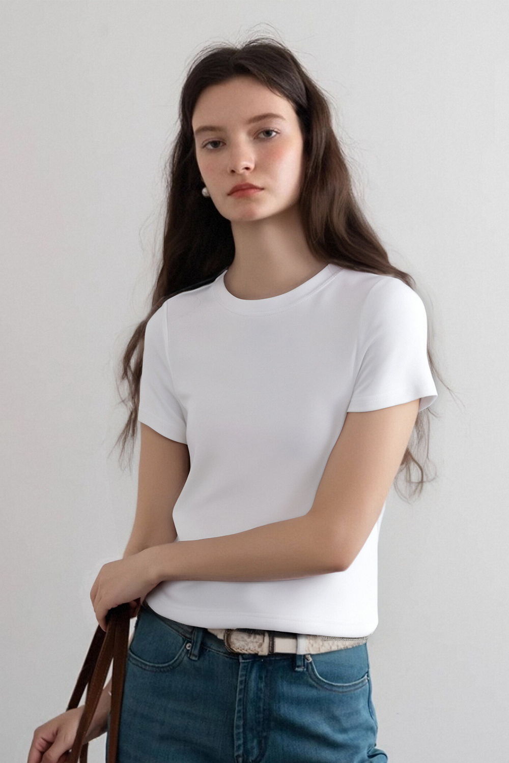 Modern Casual White T-Shirt