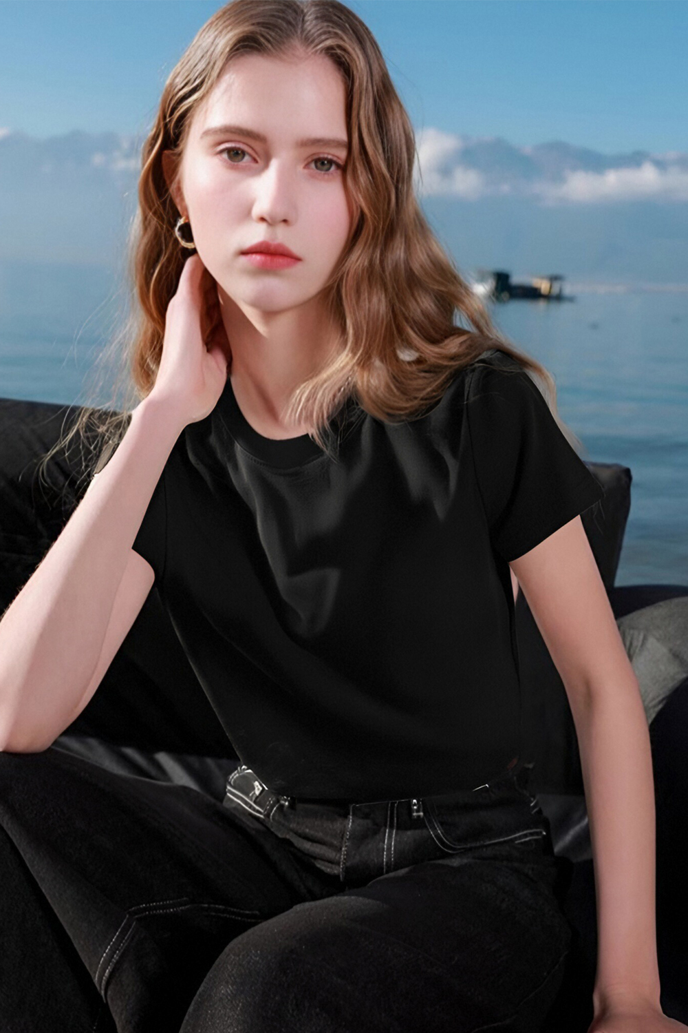 Modern Casual White T-Shirt