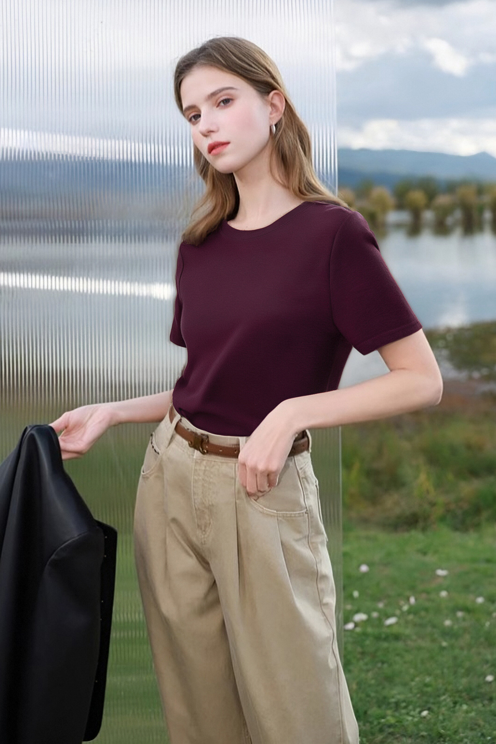 Modern Casual White T-Shirt