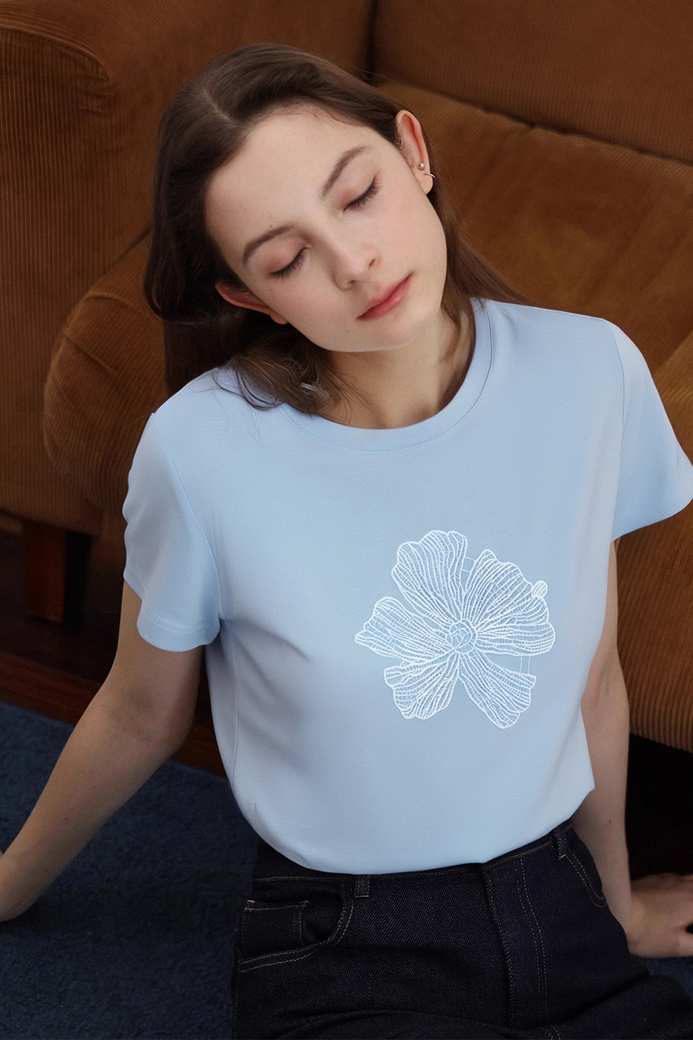 Lace Flower T-Shirt