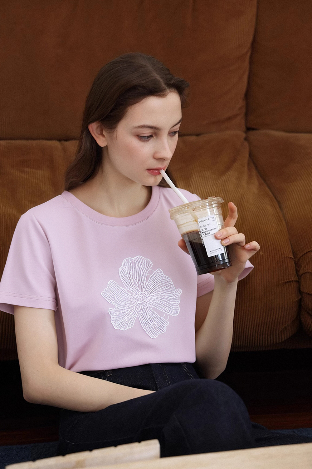 Lace Flower T-Shirt