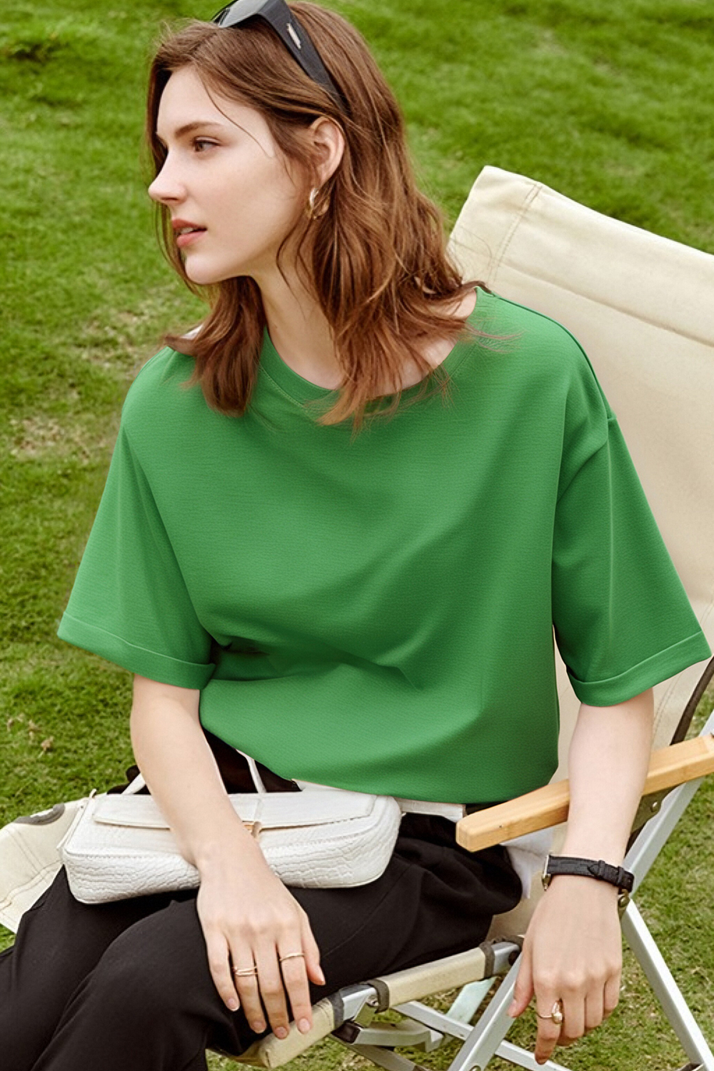 Solid Color Loose T-Shirt