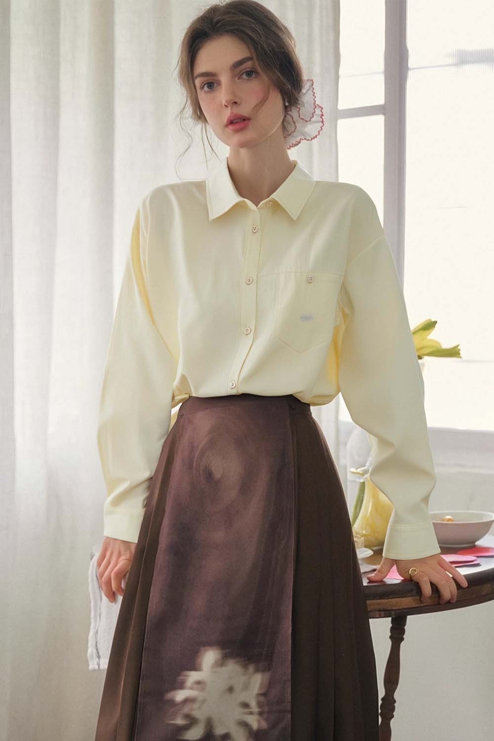 Casual Loose Cotton Shirt