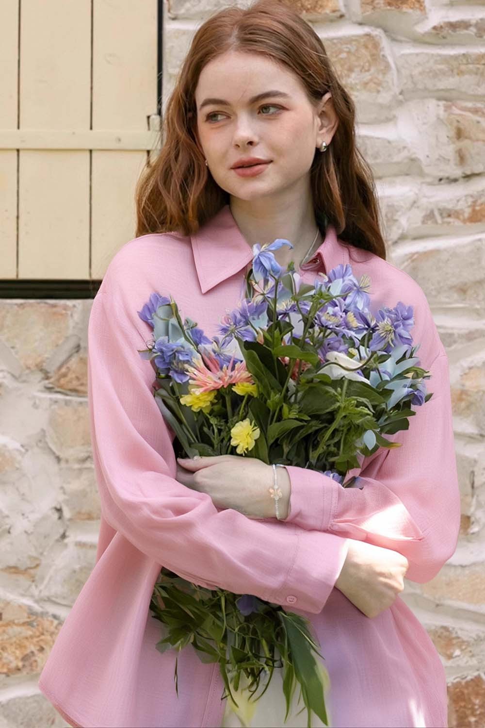100% Ramie Loose Shirt