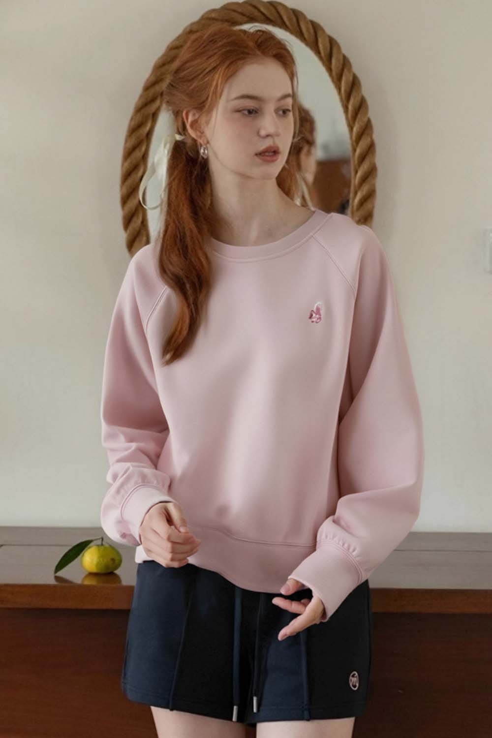 Breathable Texture Sweatshirt