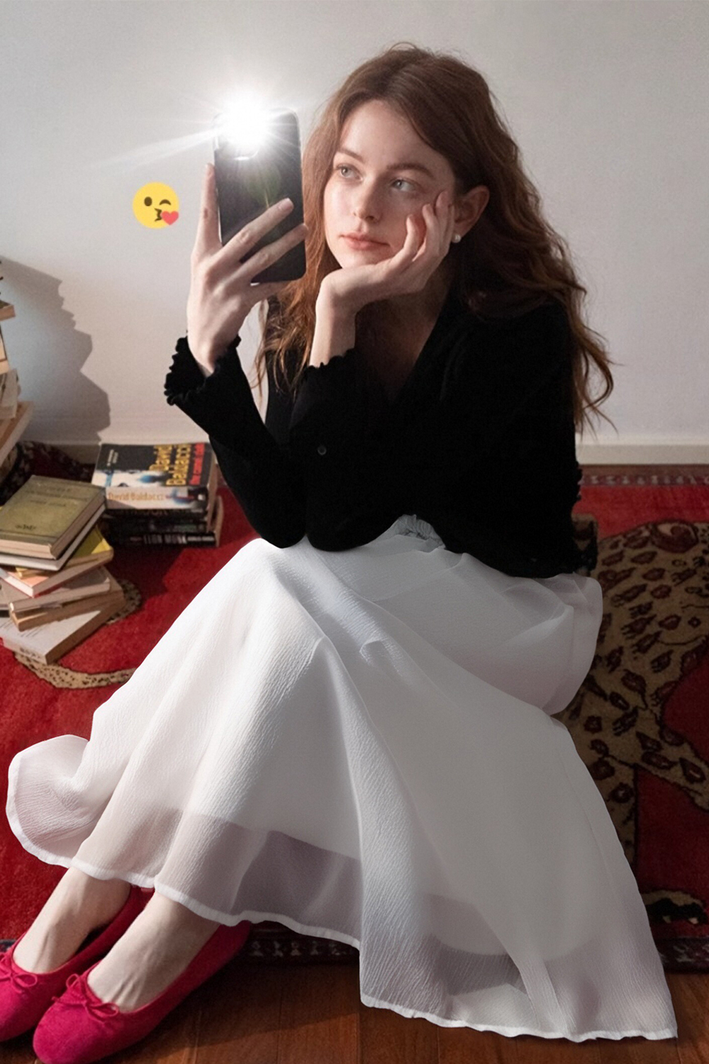 Elegant Three-Layer Skirt