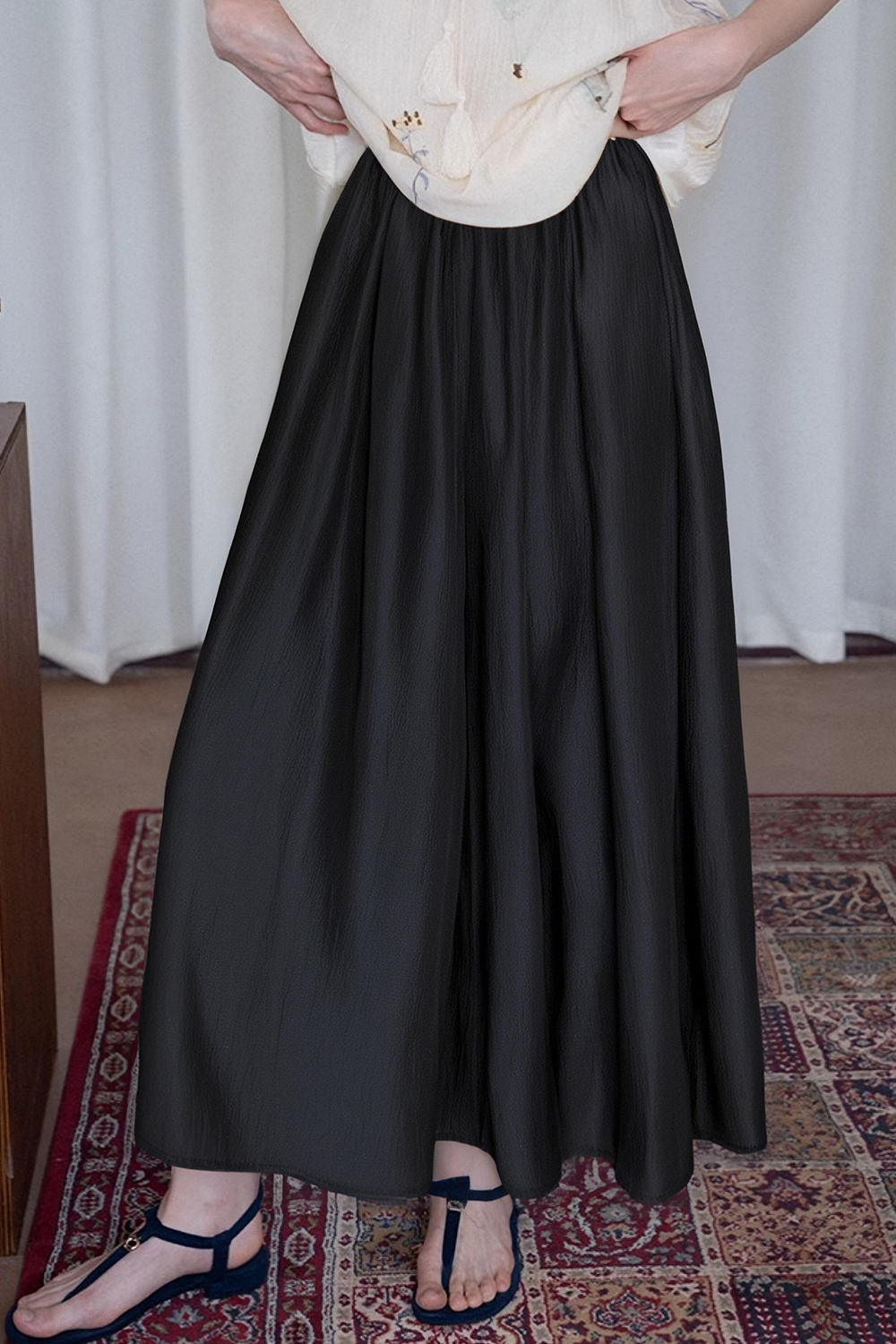 Elegant Three-Layer Skirt