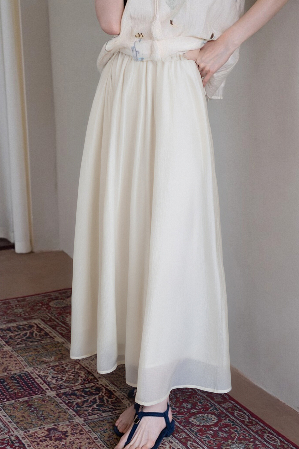 Elegant Three-Layer Skirt