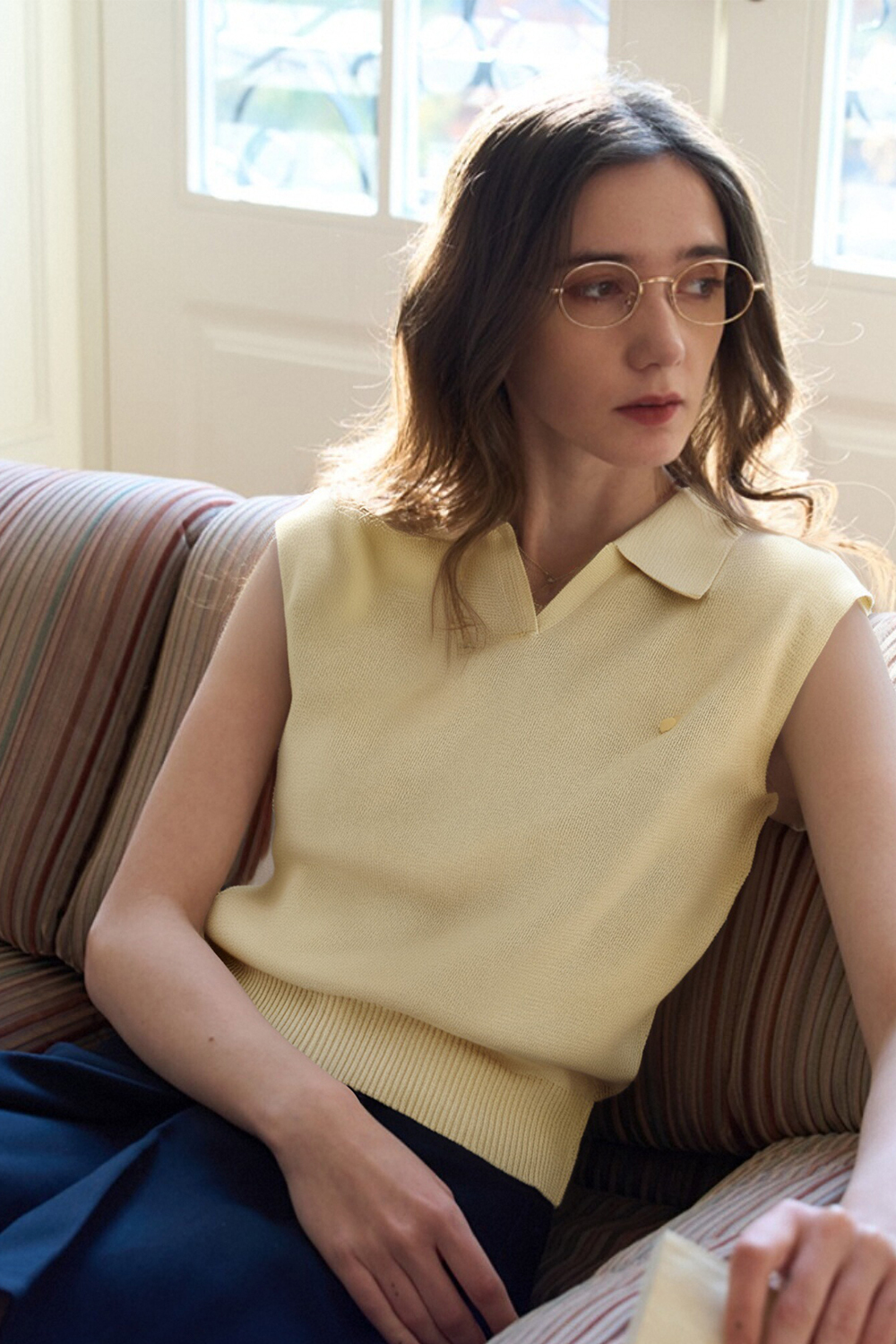Casual Sleeveless Sweater