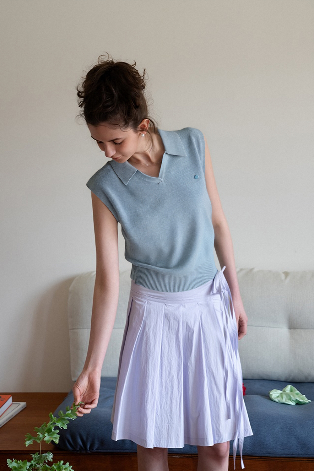 Casual Sleeveless Sweater