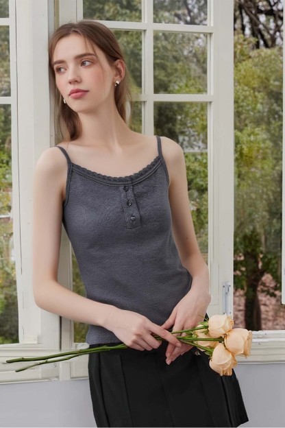 Lace Knitted Suspenders