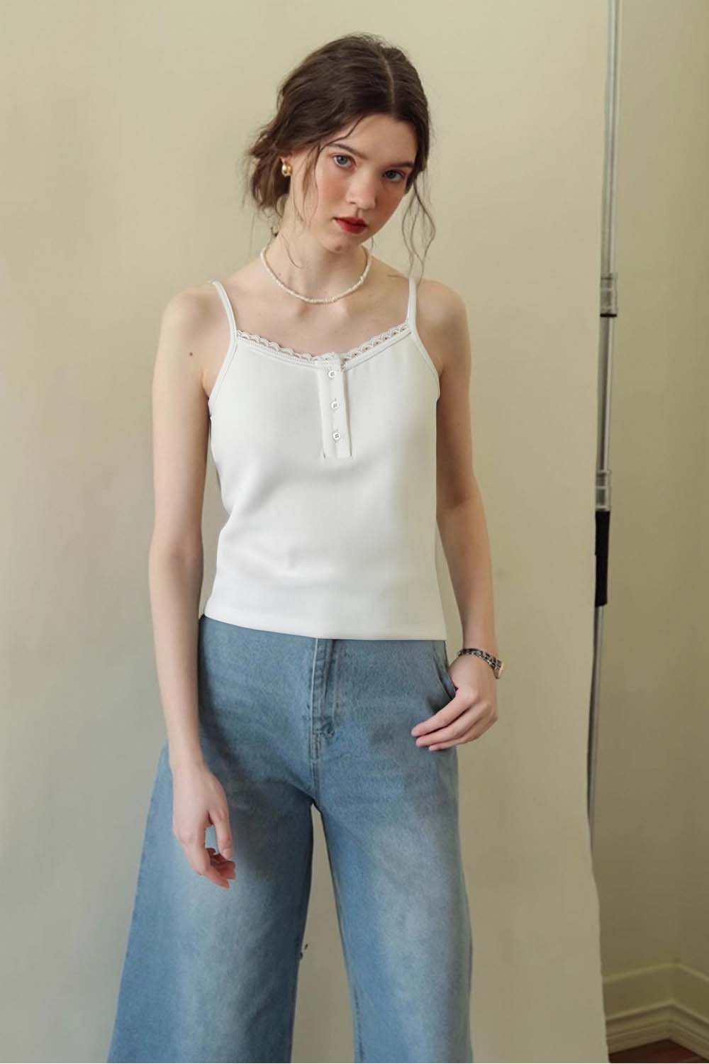 Lace Knitted Suspenders