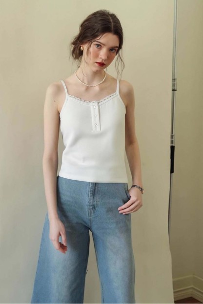 Lace Knitted Suspenders