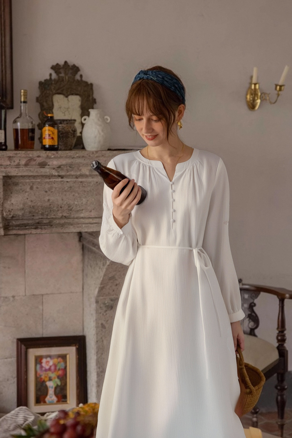 Bohemian Embroidered Dress