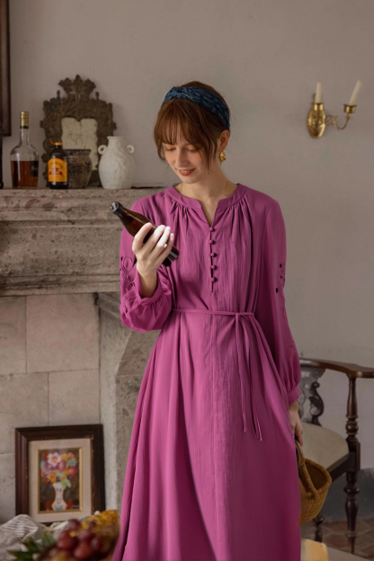 Bohemian Embroidered Dress