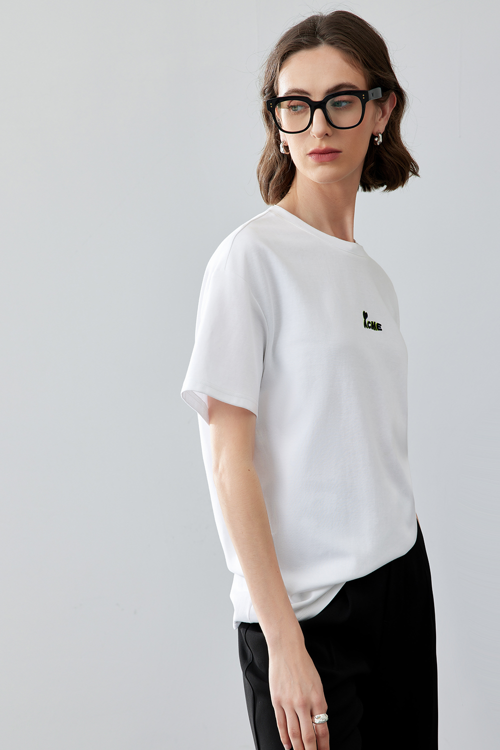 Simple Embroidered T-Shirt