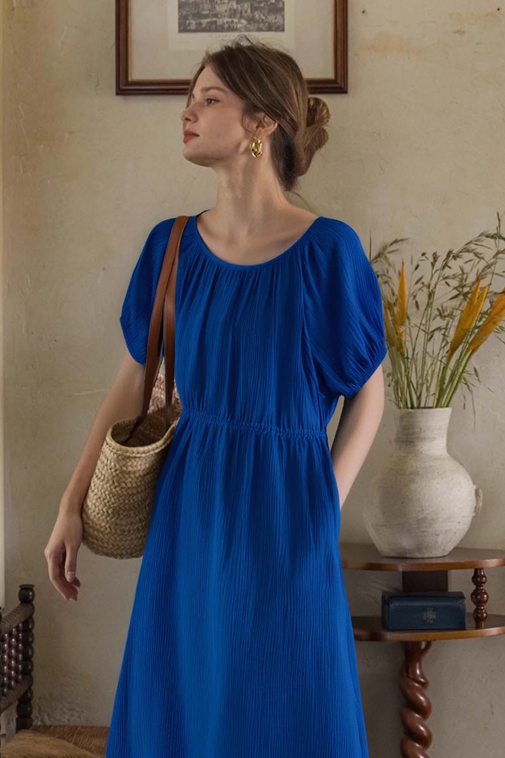 Casual Loose Chiffon Dress