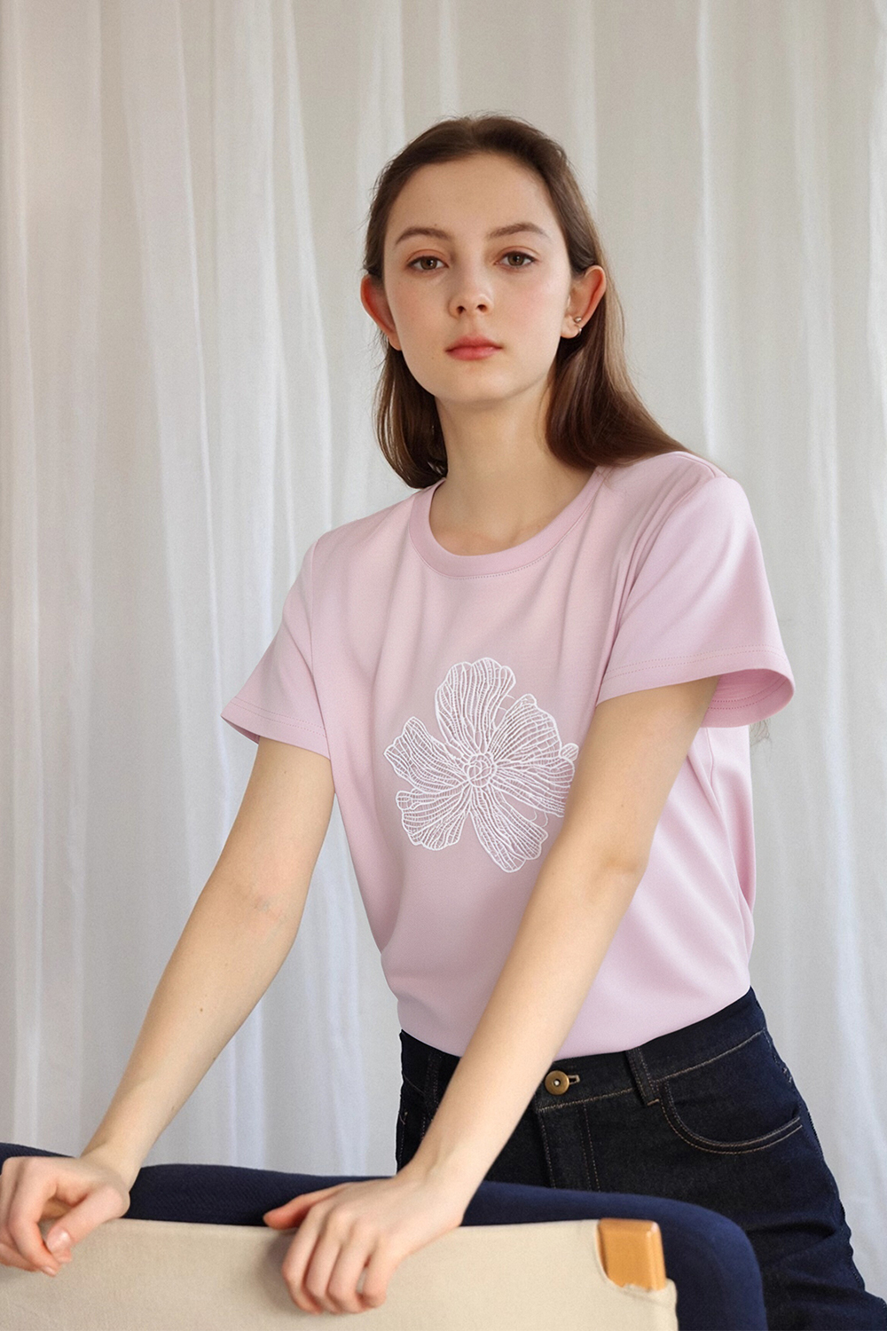 Lace Flower T-Shirt