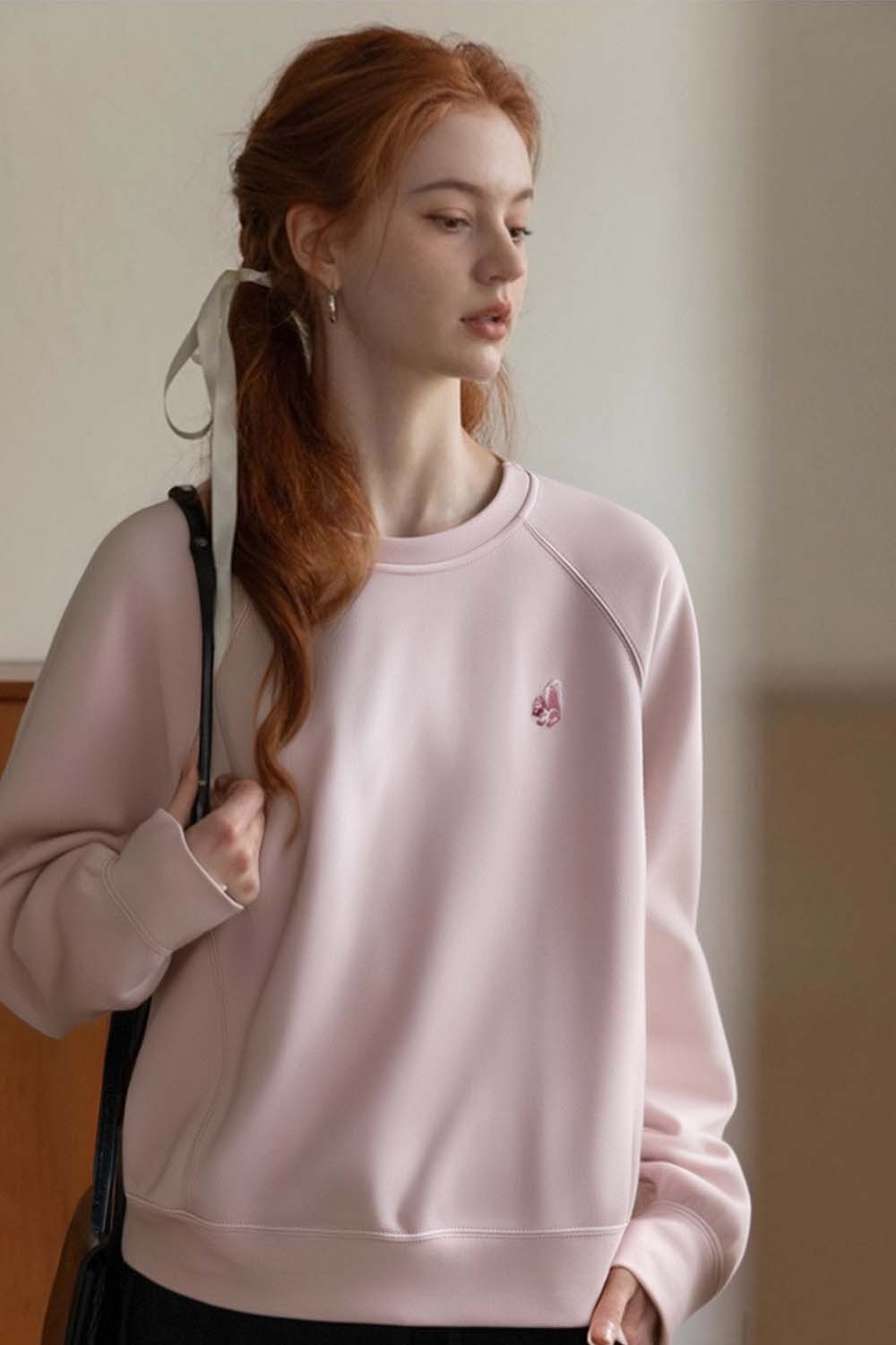 Breathable Texture Sweatshirt