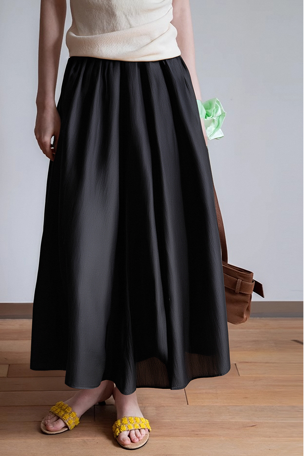 Elegant Three-Layer Skirt